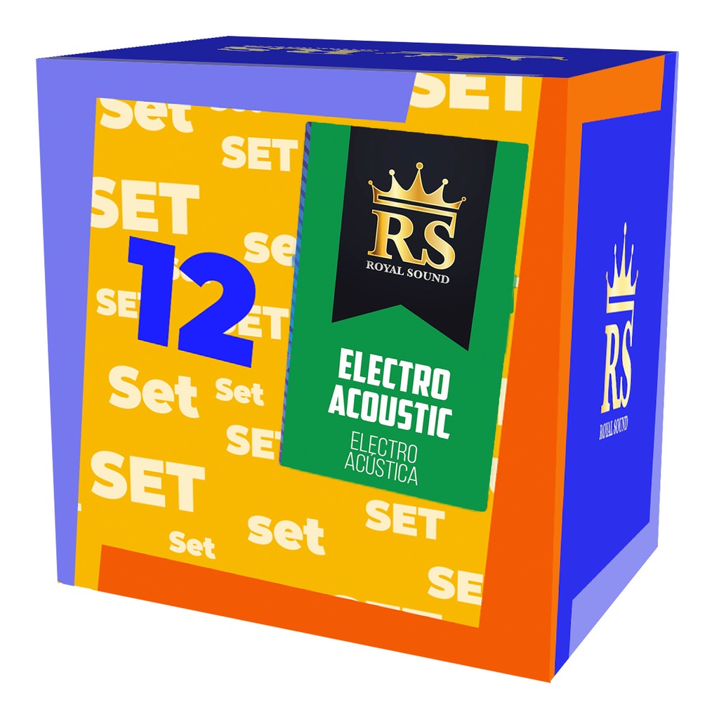 Set 12-Acustica-RS-Royal Sound-10-52-Golden Wound