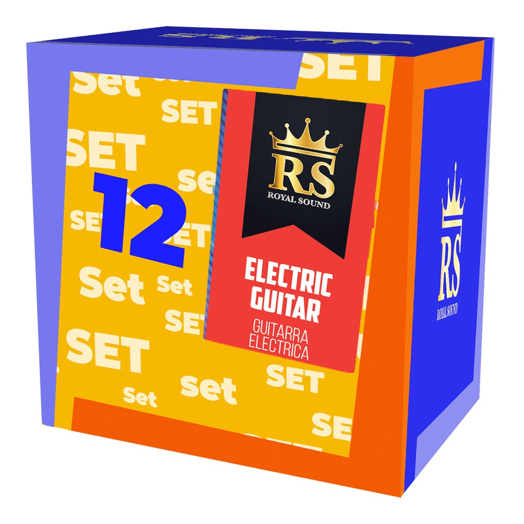 Set 12-Electrica-RS Royal Sound-09-47-Nickel Plated
