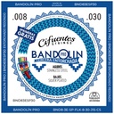 Juego-Bandolin-Ecuatoriano-3era-Entorchada-08-30-Silver Plated-15 Cuerdas