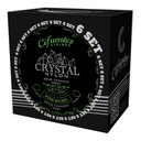 Set 6-Clasica-Crystal Nylon-Pure Nickel-High Tension
