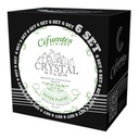 Set 6-Clasica-Crystal Nylon-Silver Plated-Medium Tension