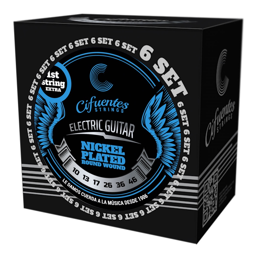 Set 6-Electrica-10-46-Nickel Plated