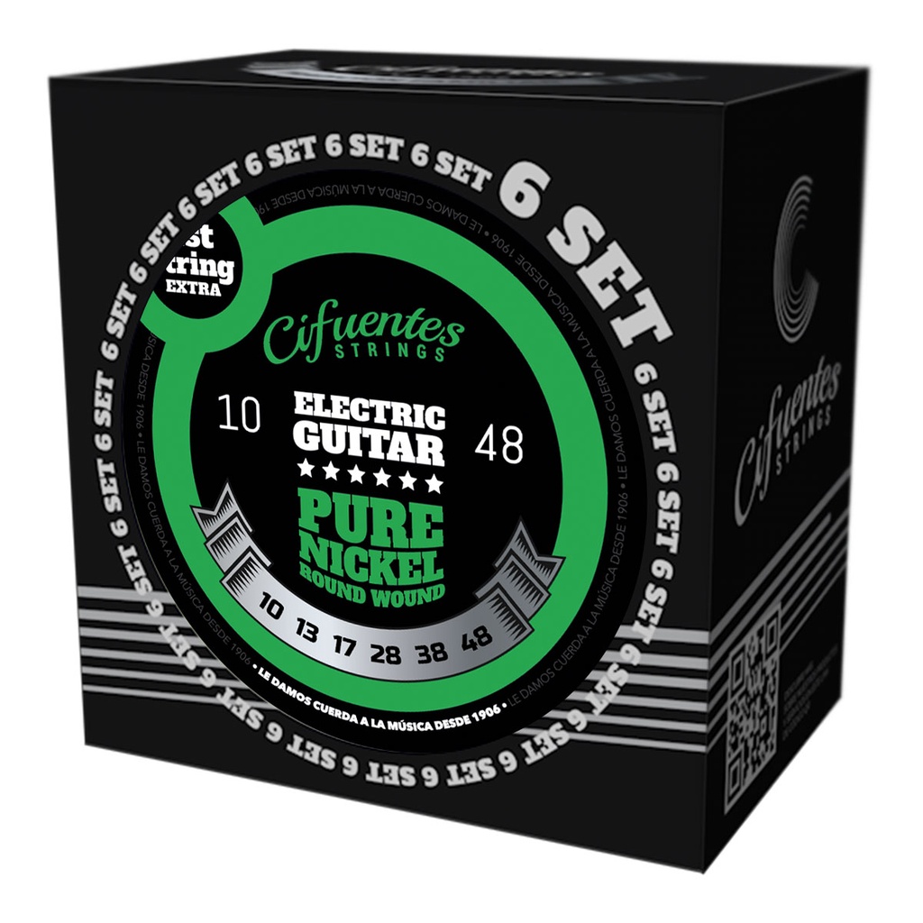 Set 6-Electrica-10-48-Pure Nickel