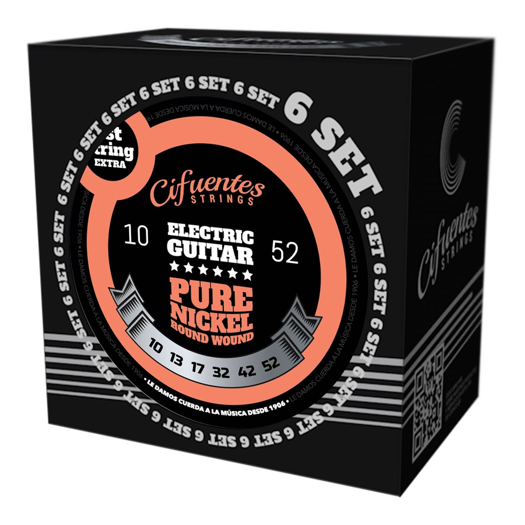 [AC10-PN-GE-10-52-S6-CS] Set 6-Electrica-10-52-Pure Nickel