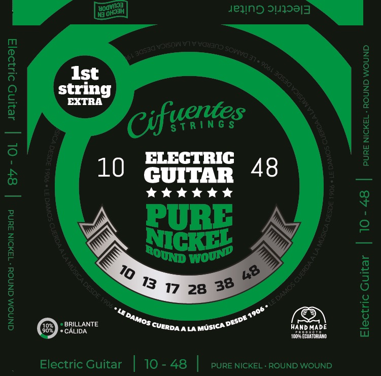 [AC10-PN-GE-10-48-J6-CS] Juego-Electrica-10-48-Pure Nickel