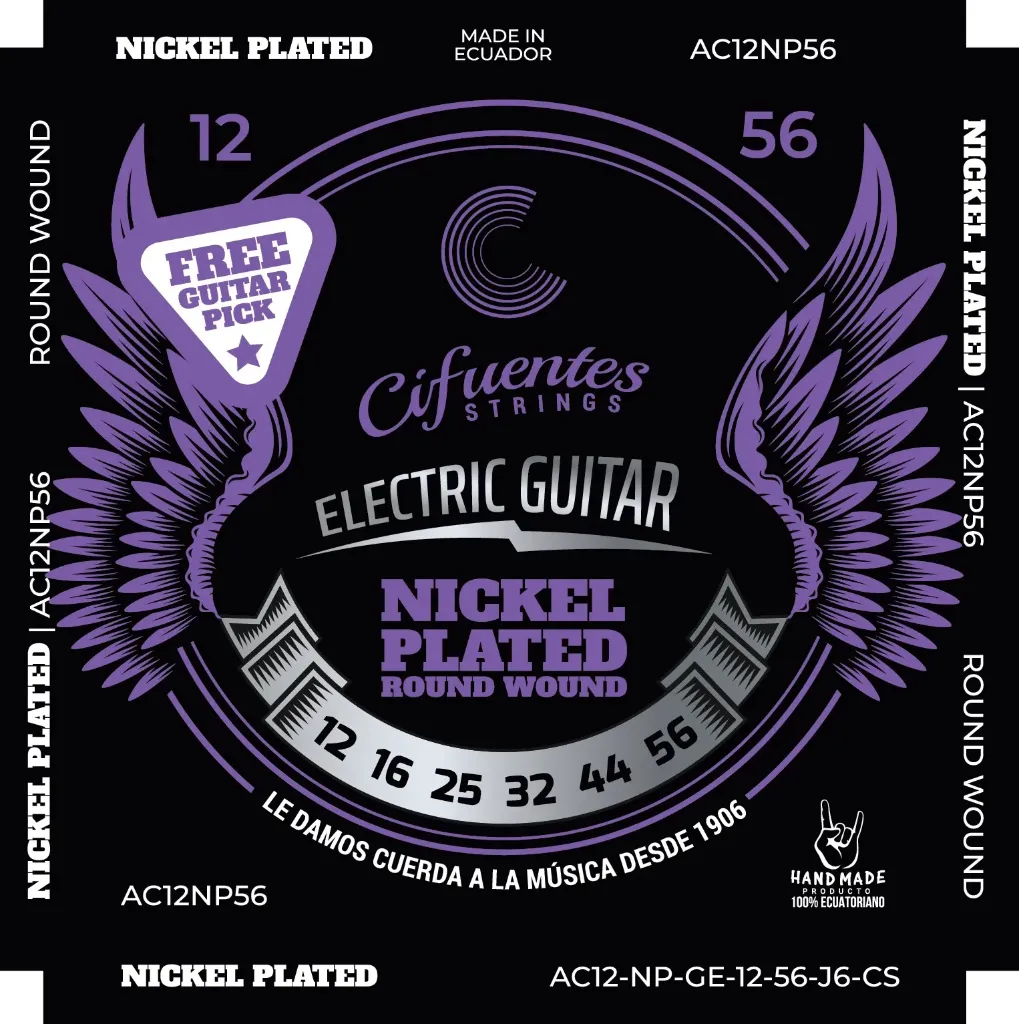 [AC12-NP-GE-12-56-J6-CS] Juego-Electrica-12-56-Nickel Plated