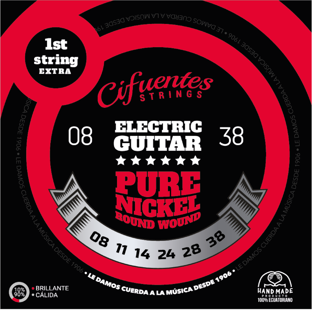 [AC8-PN-GE-8-38-J6-CS] Juego-Electrica-08-38-Pure Nickel