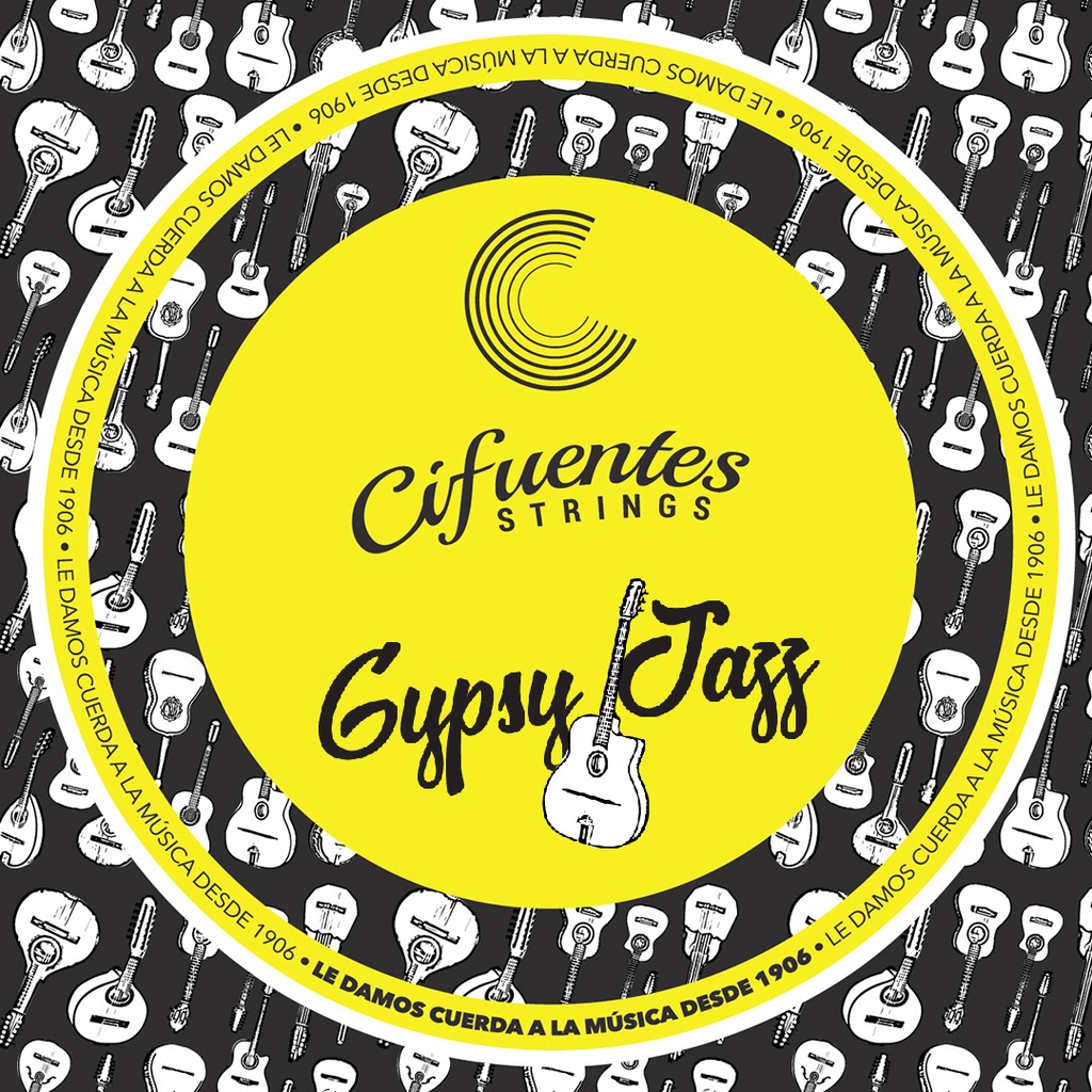 Juego-Gypsy Jazz-GJ1-10-46-Silver Plated