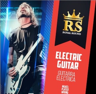 [ELC1-NP-GE-9-47-J6-RS] Juego-Electrica-RS Royal Sound-09-47-Nickel Plated