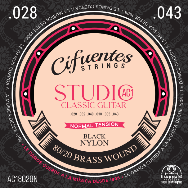 [AC1-80/20-GC-TN-J6-CS] Juego-Clasica-Studio AC1-80/20 Brass-Normal Tension