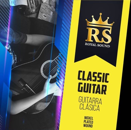 [CLS1-NP-GC-TN-J6-RS] Juego-Clasica-RS Royal Sound -Nickel Plated-Tension Normal
