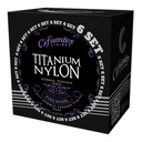 Set 6-Clasica-Titanium Nylon-Pure Nickel-Normal Tension