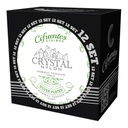 Set 12-Clasica-Crystal Nylon-Silver Plated-Normal Tension