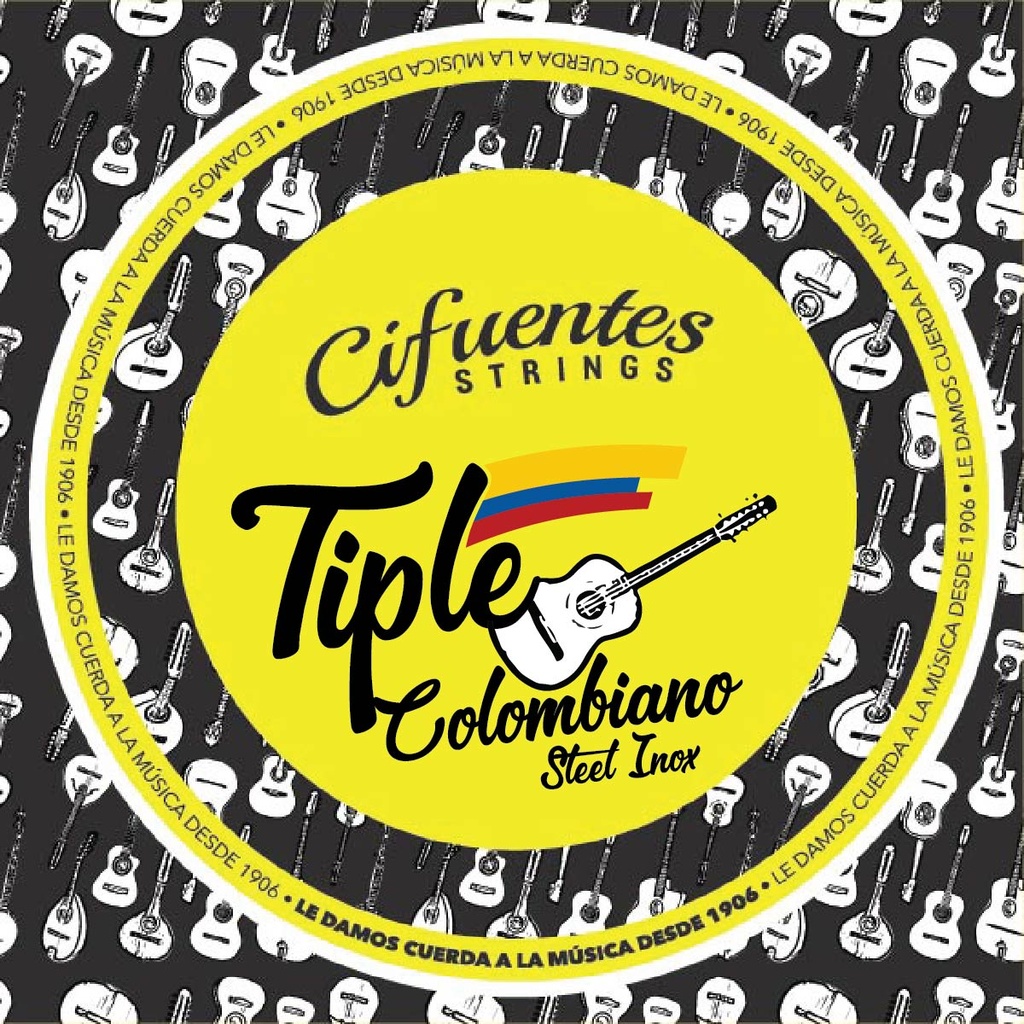Juego-Tiple Colombiano-TC1-09-26-Acero Inox