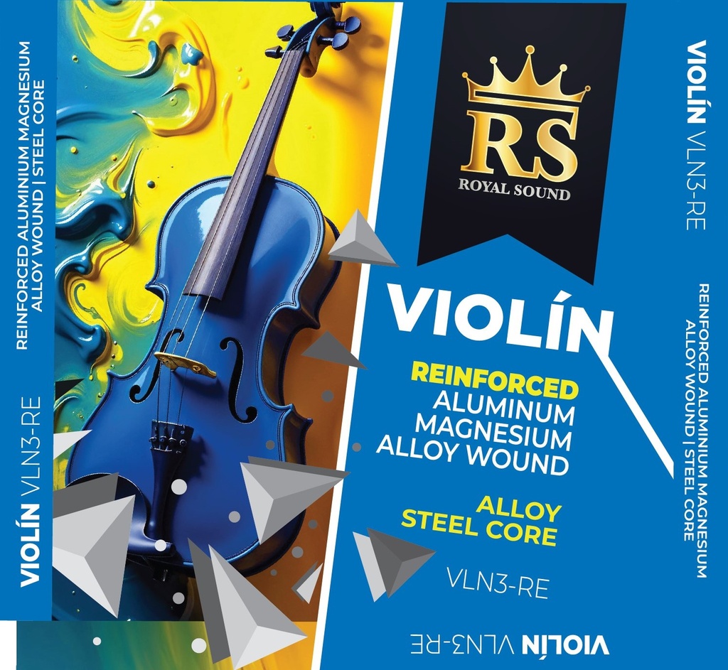 Juego-Violin-RS Royal Sound-Reinforced Aluminium Magnesium