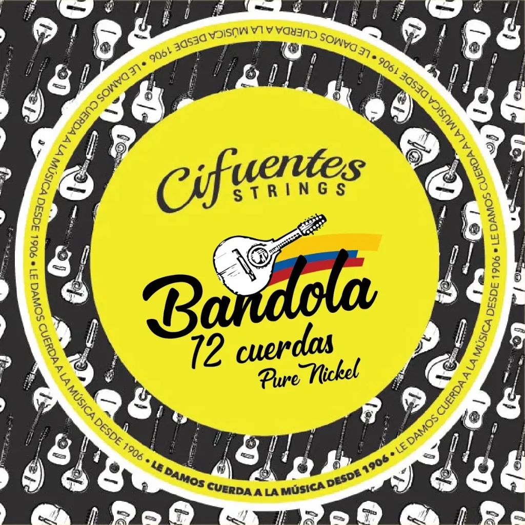 [BNDL7-PN-FLK-10-42-J12-CS] Juego-Nueva Bandola-Pure Nickel-10-42 Nucleo Acero