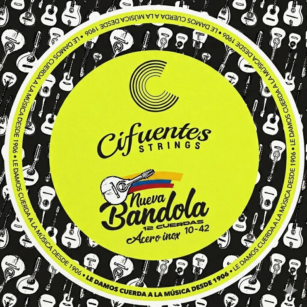 [BNDL7-SS-FLK-10-42-J12-CS] Juego-Nueva Bandola-Acero Inox-10-42 Nucleo Acero