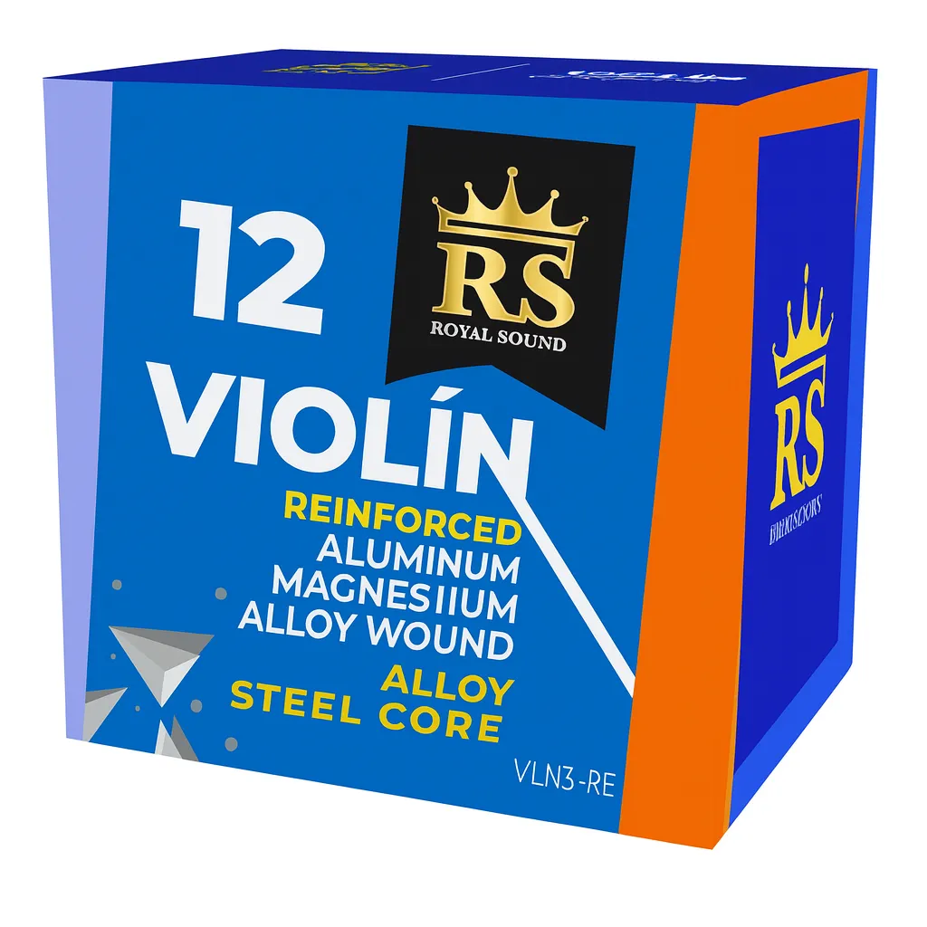 Set 12-Violin-RS Royal Sound-Reinforced Aluminium Magnesium 