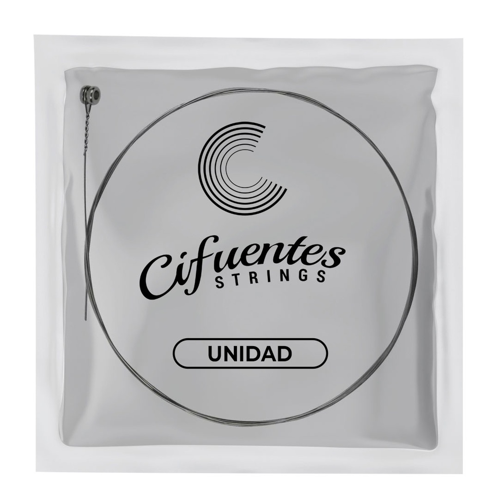[AC2-6-SP-TN-UND-CS] Clasica-6ta-Silver Plated-T. Normal-0.041-CS (Unidad)