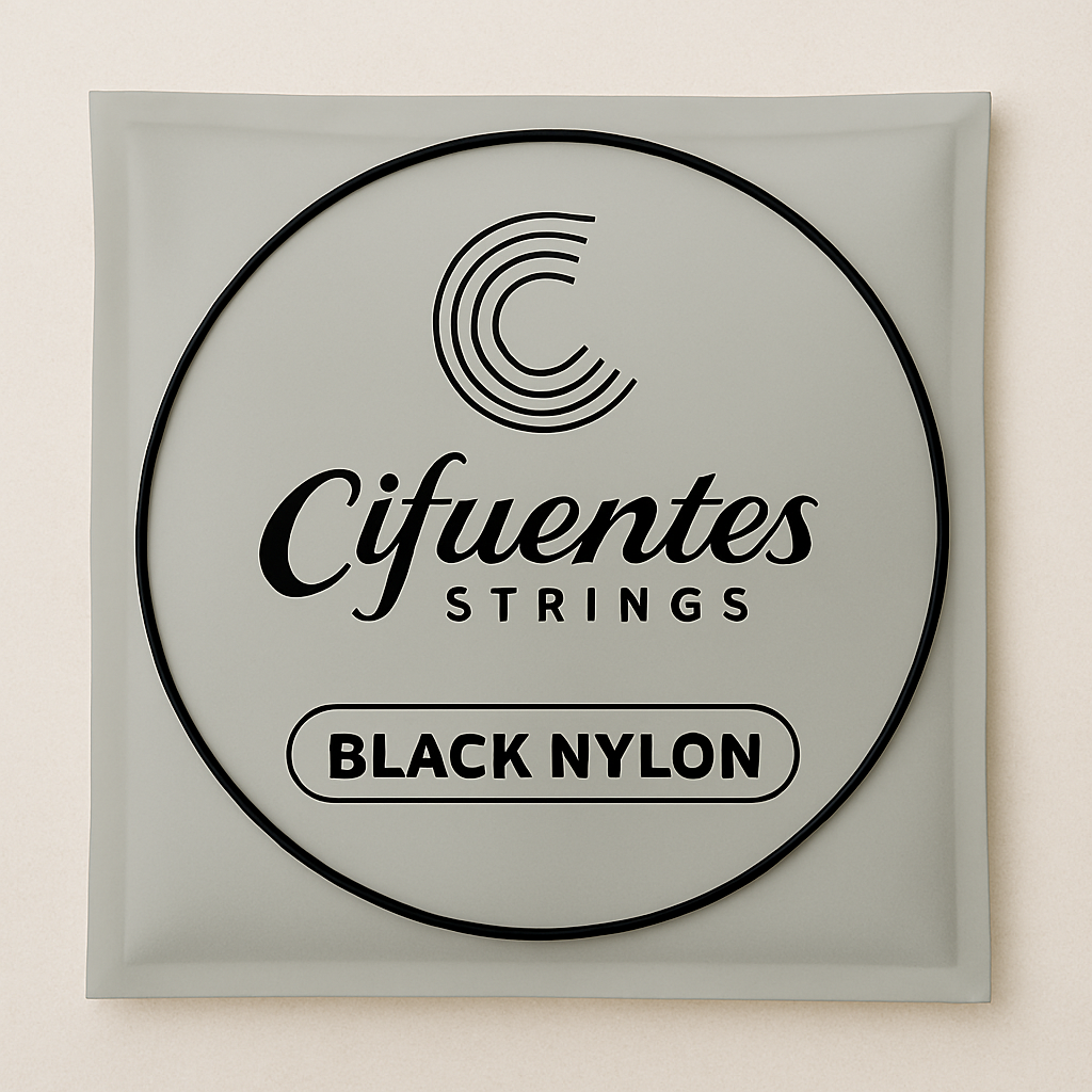 [RQN1-1-BN-TN-UND-RS] Requinto-1era-Black Nylon-T. Normal-0.028-RS (Unidad)