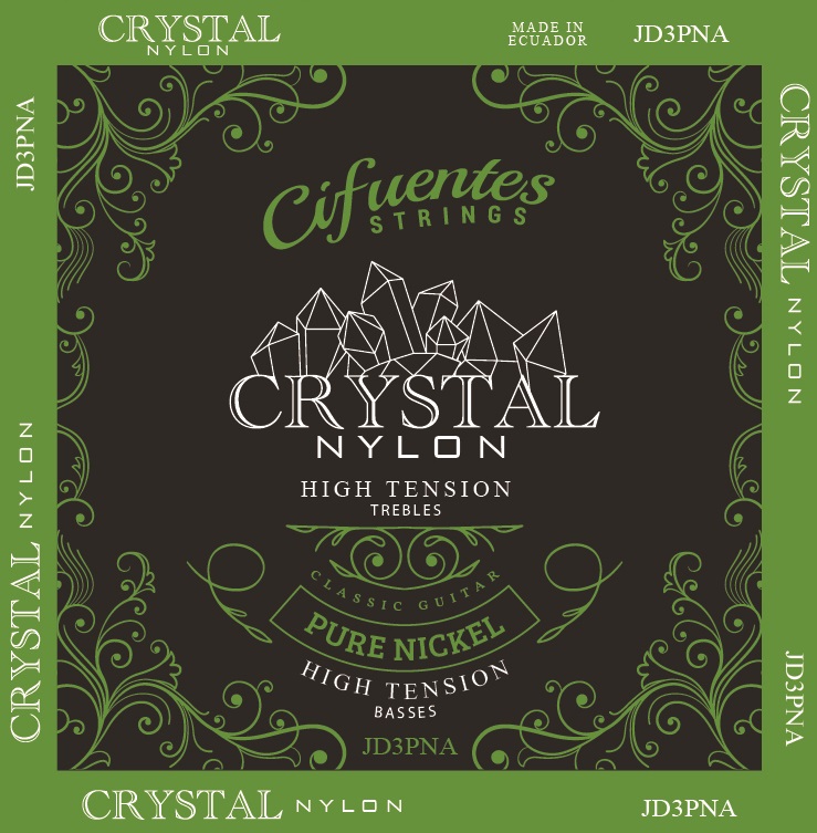 [JD3-PN-GC-TA-J6-CS] Juego-Clasica-Crystal Nylon-Pure Nickel (Alta)